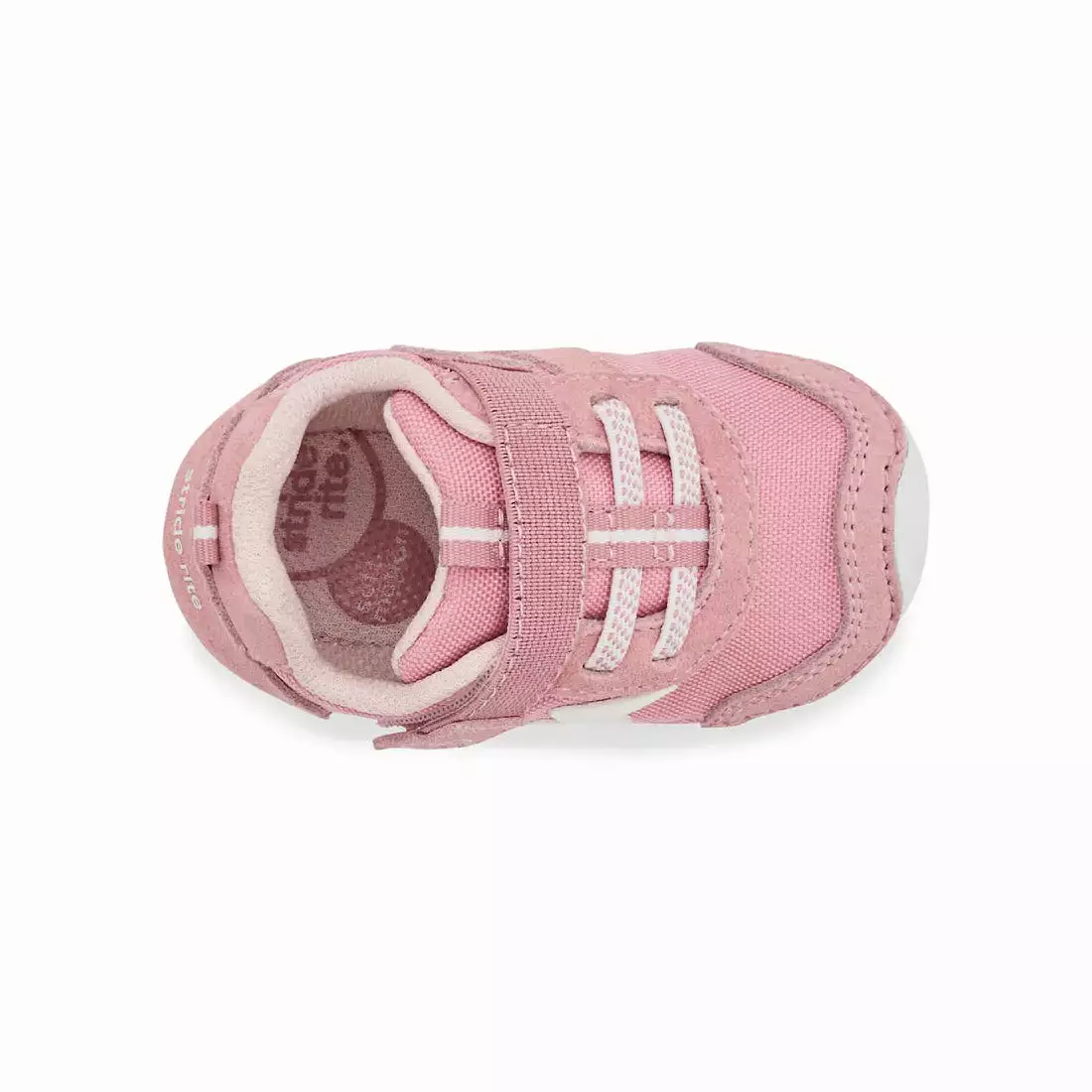 Stride Rite Pink Zips Runner Baby/Toddler Sneaker