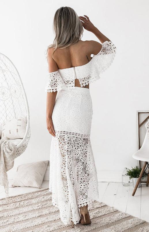 Stylish 2-Piece Lace Clothing Set