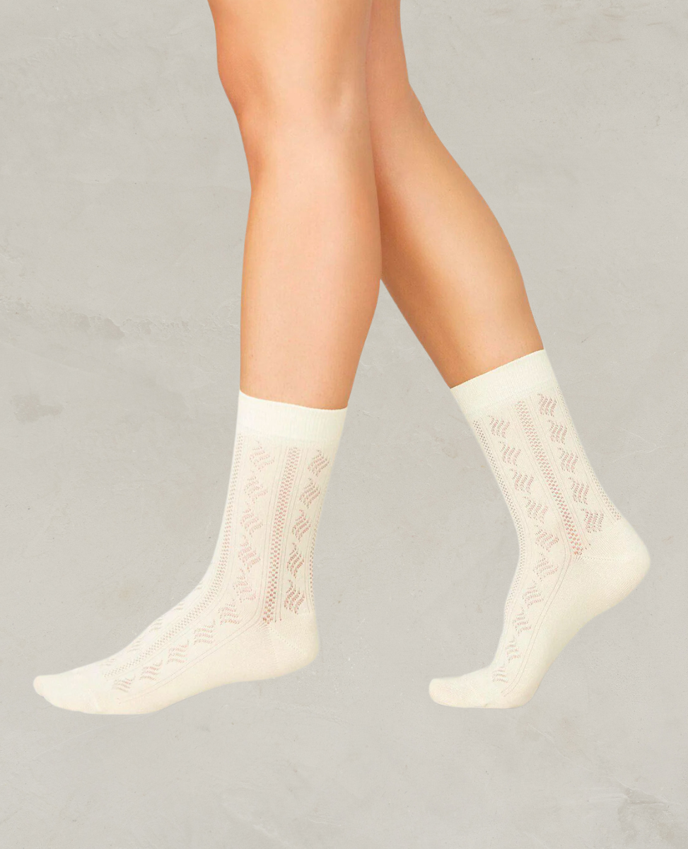 Swedish Stockings Alva Socks Ivory