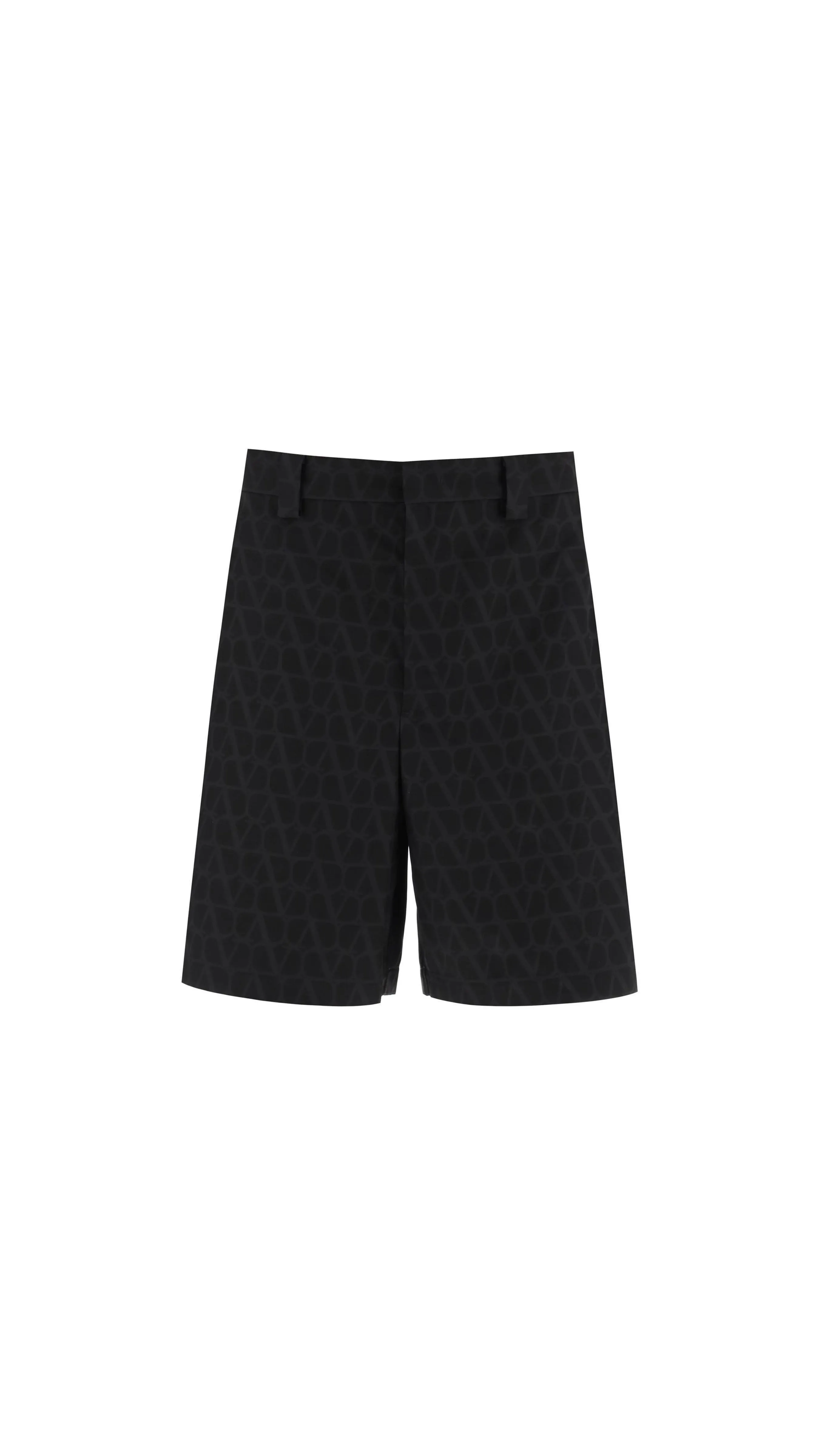 Toile Iconographe Nylon Bermuda Shorts - Black