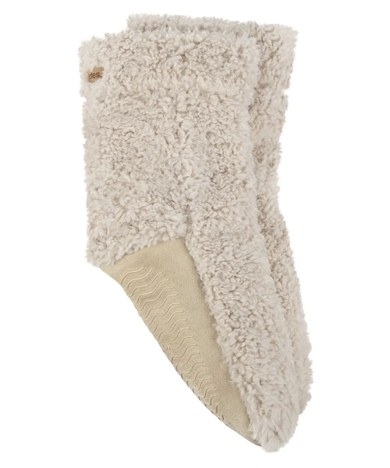 Totes toasties Ladies Faux Fur Bootie Slipper Socks