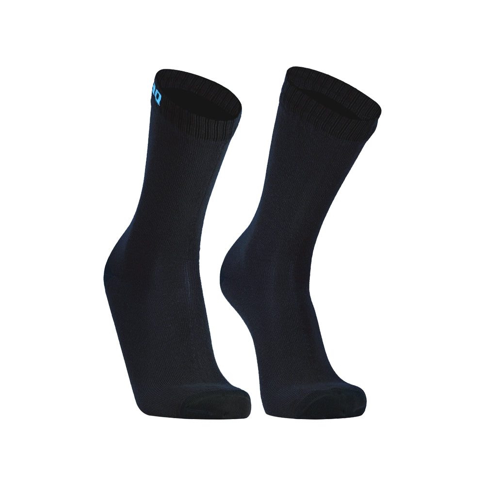 Ultra-Thin Waterproof Sock - Crew - Black