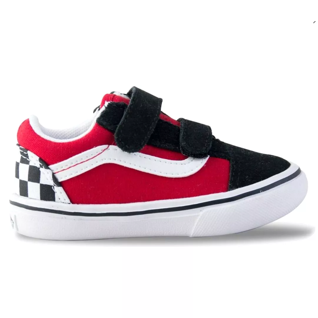 VANS Checkerboard ComfyCush Old Skool Baby/Toddler Sneaker