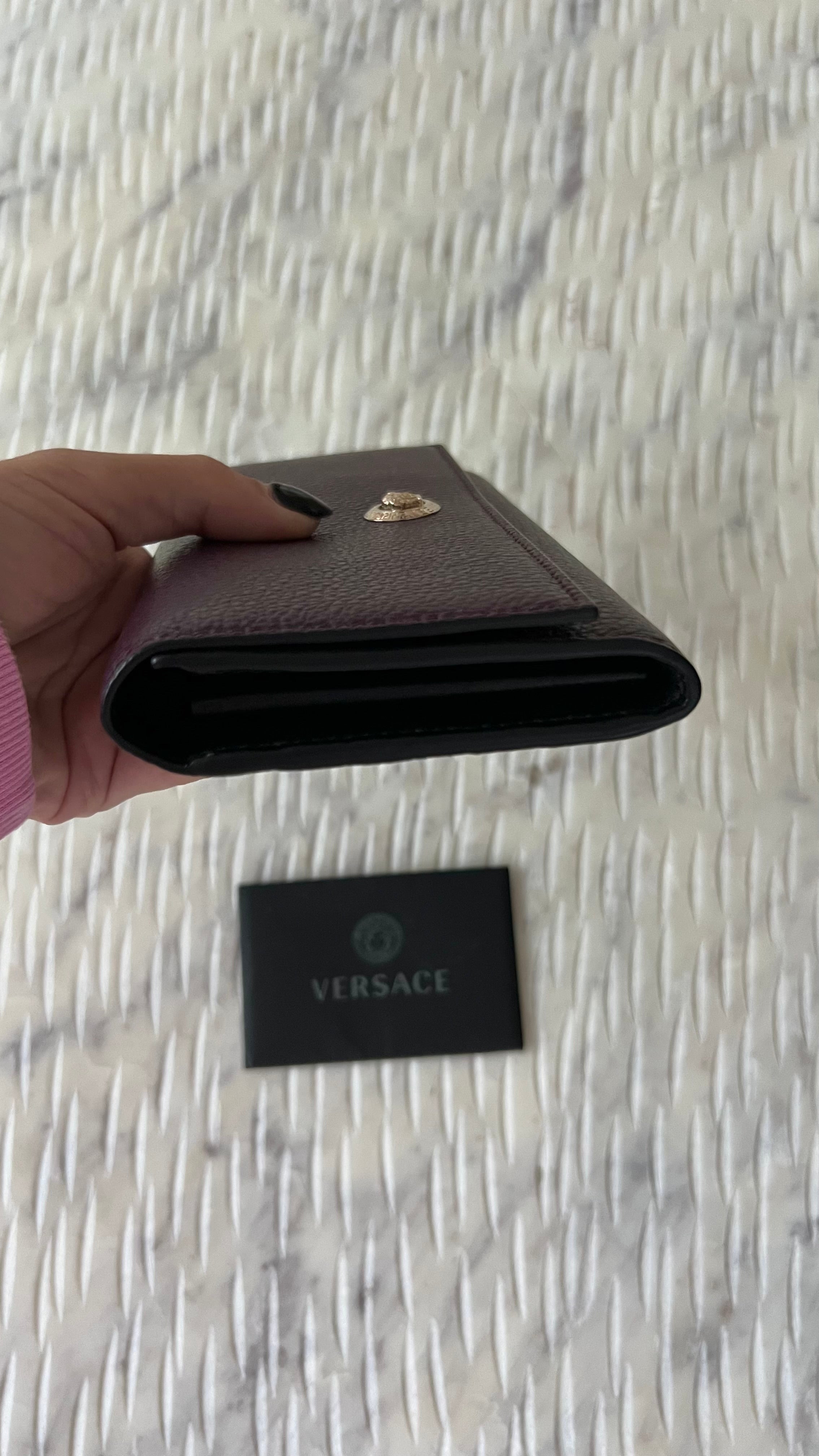 Versace Medusa Continental Long Wallet