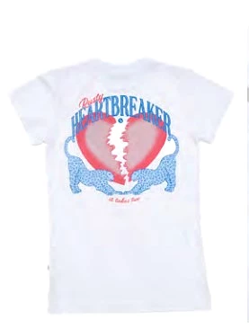 Vestido Rusty Heartbreaker Tee Dress Girls White