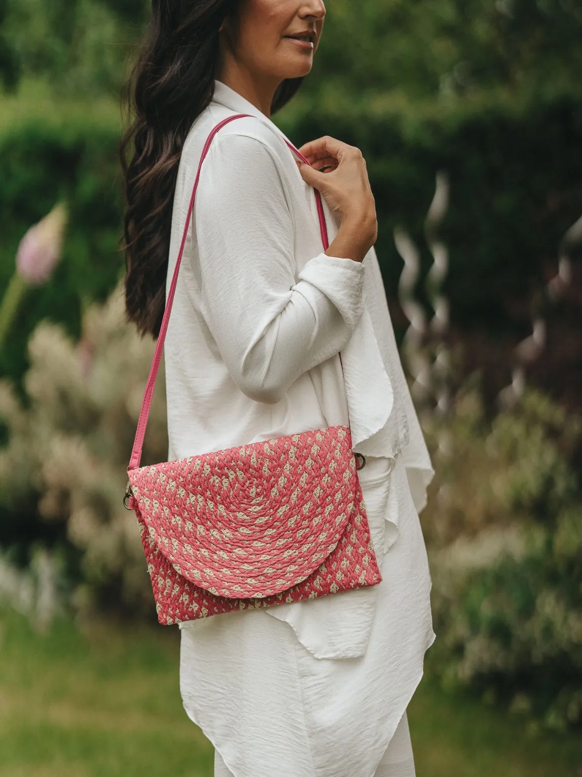 Vibrant Metallic Plait Bag