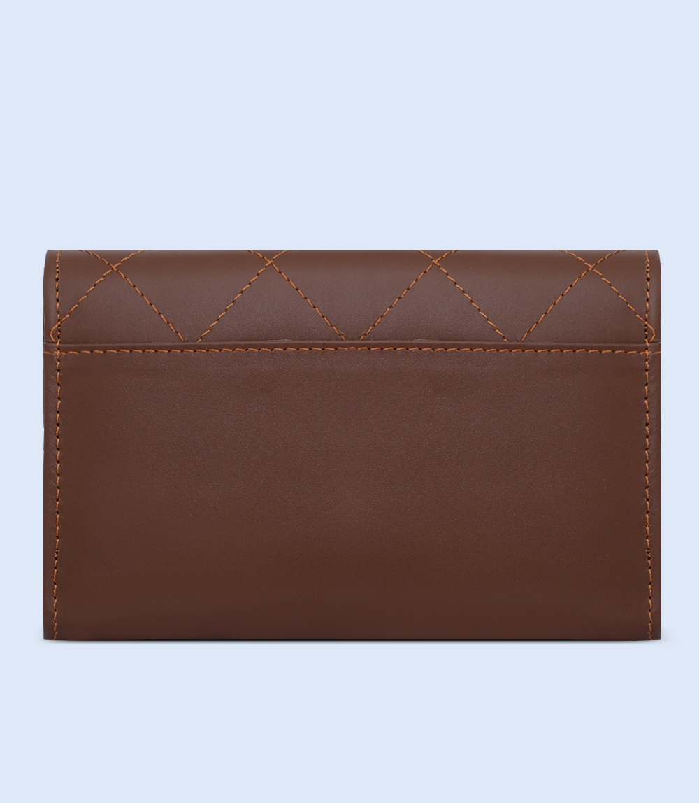 WB2227-TAN-Women Wallet