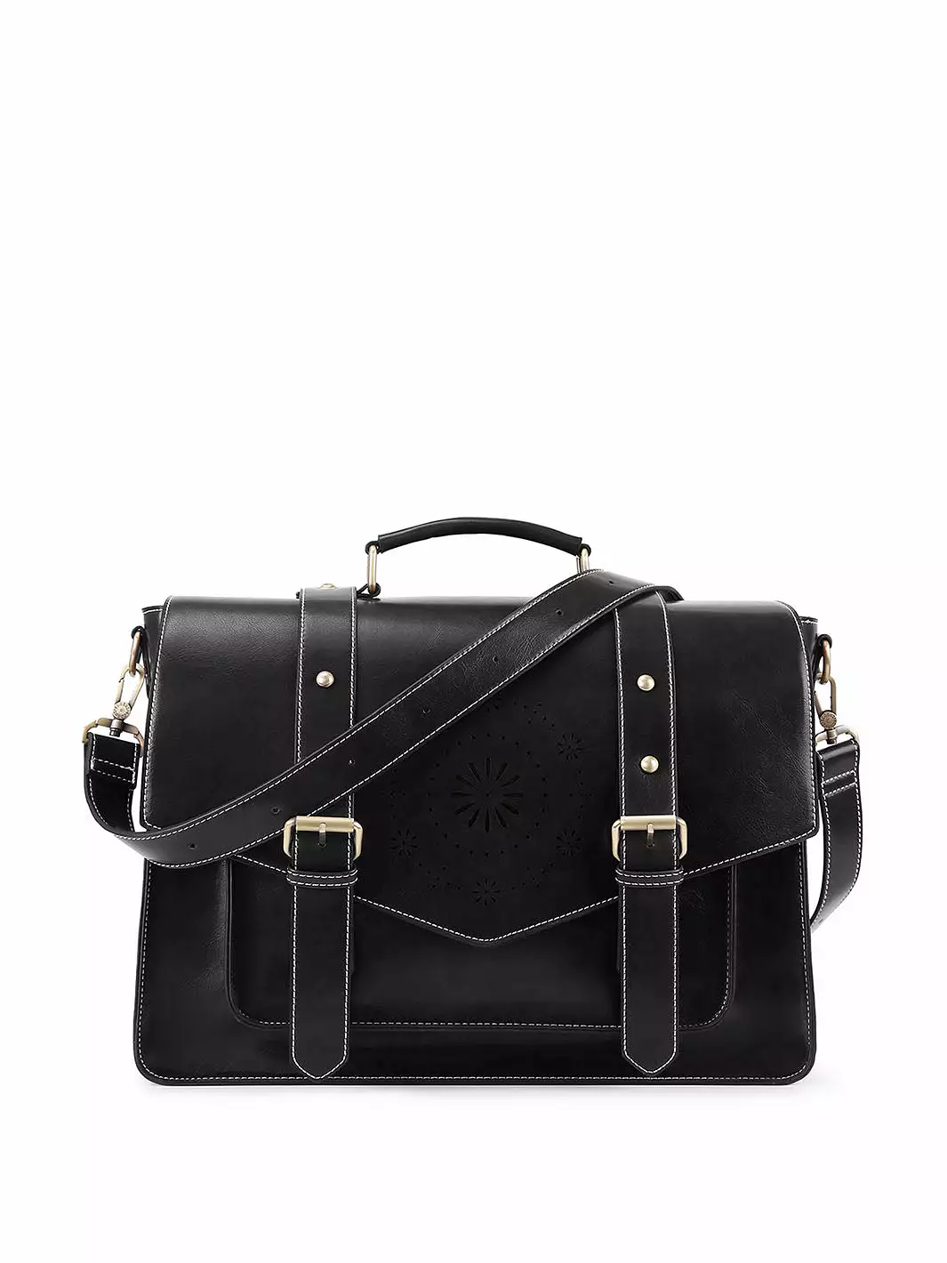 Women's Faux leather Classic Big Briefcase