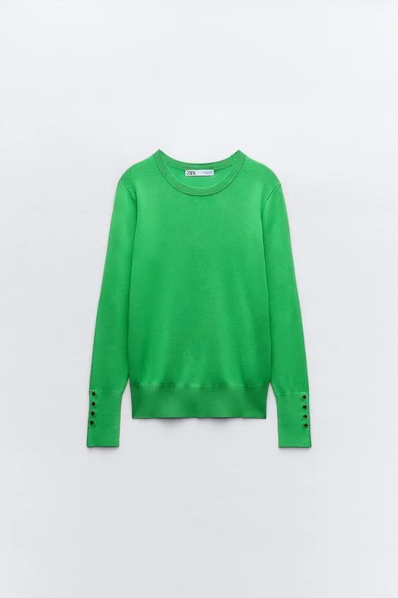 ZARA  |V-neck & Crew neck