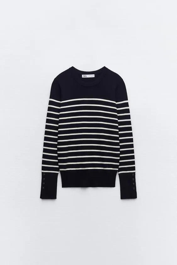 ZARA  |V-neck & Crew neck